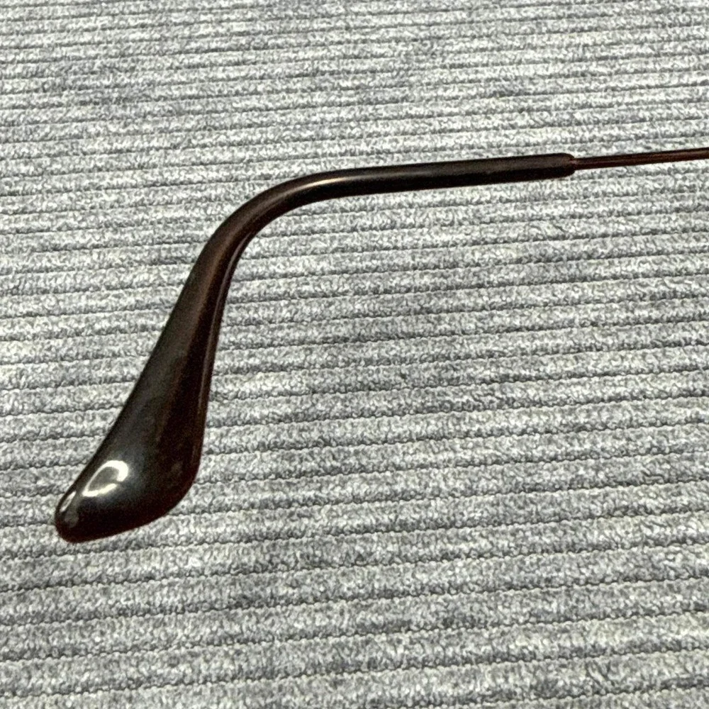 Ray-Ban Cockpit RB 3362 Brown Metal Aviator Sunglasses 59-14 3N‎ Made in China